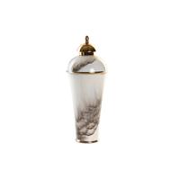 Vaas DKD Home Decor Gouden Aluminium Tweekleurig Ijzer Modern (17 x 17 x 41 cm) - thumbnail