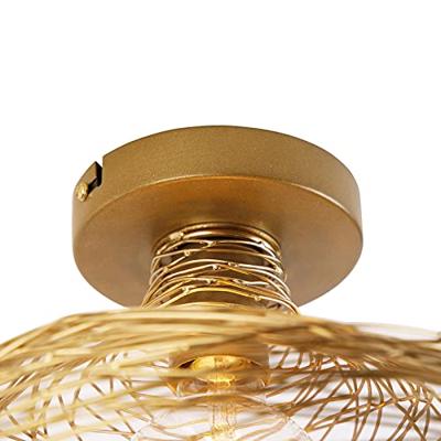 QAZQA Design plafondlamp goud - Sarella