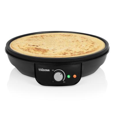 Tristar Crêpe maker Anti-aanbaklaag Zwart