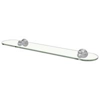 Planchet Haceka Allure Glas 60 cm Geborsteld RVS Look - thumbnail