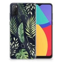 Alcatel 1S (2021) | TPU Case | Leaves - thumbnail