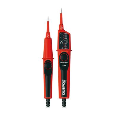 Benning DUSPOL analog Tweepolige spanningstester CAT III 1000 V, CAT IV 600 V LED, Vibratie