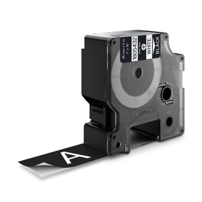 DYMO 1805432 labelprinter-tape Wit op zwart DYMO 1805432 labelprinter-tape Wit op zwart