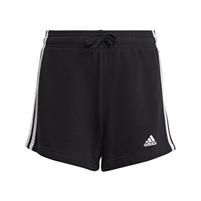 Adidas Essential 3 Stripes Sportshort Meisjes 152 Adidas Essential 3 Stripes Sportshort Meisjes 152