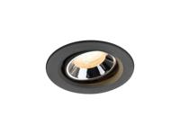 SLV InbouwspotNuminos Move XS zwart/chroom 2700K - 40gr - 1009330 - thumbnail