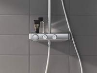 Grohe Euphoria SmartControl 260 Mono regendoucheset met 6 straalsoorten en thermostaatkraan Ø26cm chroom - thumbnail