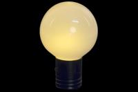 Verlichte decoratie DKD Home Decor Zwart 6 x 6 x 10 cm - thumbnail