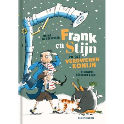 Frank en Stijn en het verdwenen konijn (Hardback)