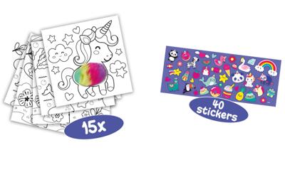 Ses Creative - Pluche kleurboek