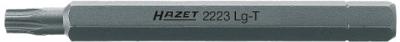 HAZET Bit 2223LG-T25 · 1/4 inch (6,3 mm) zeskant massief · Binnen-TORX®-profiel · SW T25