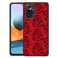 Xiaomi Redmi Note 10 Pro Bloemen Hoesje Red Roses - thumbnail