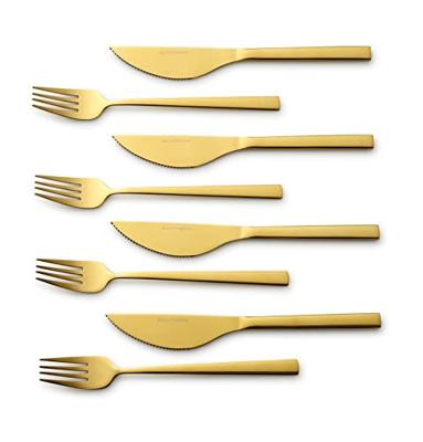 ECHTWERK Bestekset Bari (Goud, 4-delig)