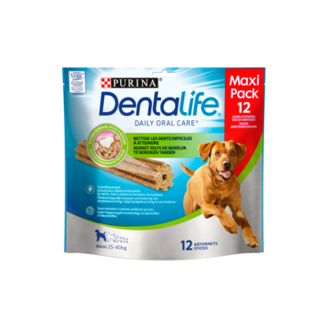 Purina Dentalife Daily Oral Care Large kauwsnacks hond 12 stuks