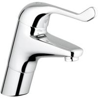 Grohe Euroeco Special Veiligheids Wastafelkraan Hoog Met Hendel 12 cm Gladde Body Chroom - thumbnail