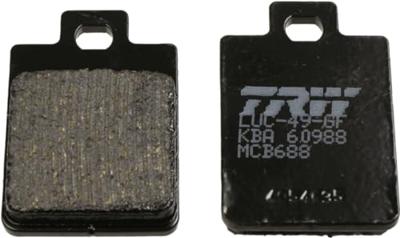 TRW remblokken "mcb 688 brake pad mcb 688 organic standard