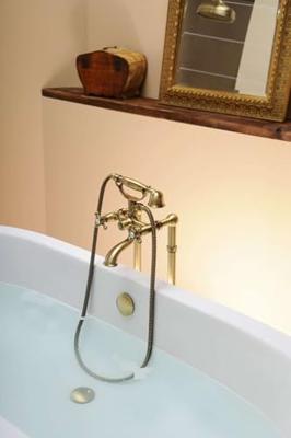 Badmengkraan Sapho Antea met Handdouche 2-knop 11 cm Brons