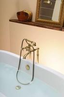 Badmengkraan Sapho Antea met Handdouche 2-knop 11 cm Brons - thumbnail