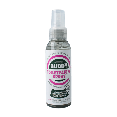 Buddy toiletpapier spray 100 Milliliter Buddy toiletpapier spray 100 Milliliter