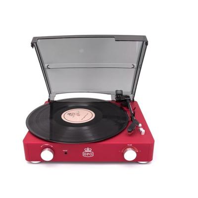 GPO Retro SW508CRED Platenspeler met ingebouwde speakers GPO Retro SW508CRED Platenspeler met ingebouwde speakers