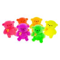 LG-Imports Puffer beertje kleur, 9cm - thumbnail