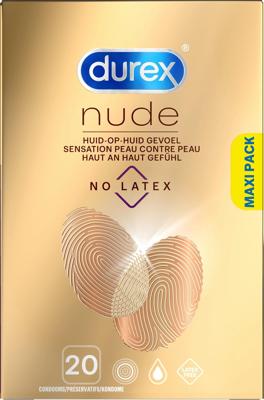 Durex Nude - Latexvrij Condooms voor huid-op-huid gevoel