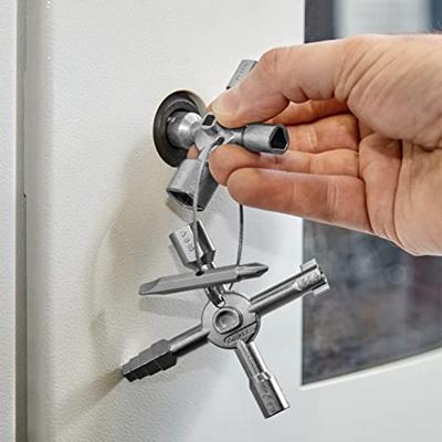 Twin-key voor standaard schakelkasten en afsluitsystemen - thumbnail