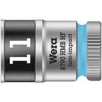 Wera 8790 HMB HF Zyklop Hand- en Machinedop, met 3/8"-aandrijving met vasthoudfunctie, 11.0 x 29.0 mm - 1 stuk(s) - 05003745001 - thumbnail