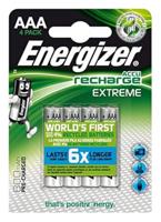 Energizer herlaadbare batterijen Extreme AAA, blister van 4 stuks - thumbnail