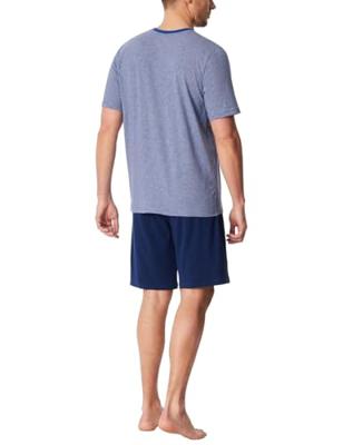 Schiesser Schiesser Heren Pyjama Short royal blue 183585 58/3XL