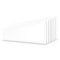 6x LED Paneel - 30 x 120 cm - 36 Watt - 4320lm (120lm/W) - 4000K neutraal wit - Flikkervrij - UGR22 - 50.000 branduren - thumbnail