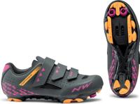 Northwave Origin fietsschoenen (Kleur: oranje/fuchsia/antraciet, Schoenmaat: 36) - thumbnail