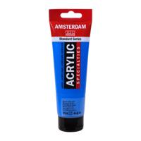 Royal Talens Amsterdam Standard Series Acrylverf Tube 120 ml - Metallicblauw 834 - thumbnail