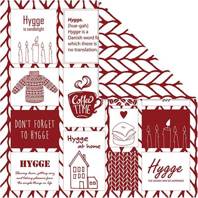 Vivi Gade Design papier, breiwerk, vel 30,5x30,5 cm, 180 gr, 5 vel/ 1 doos