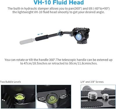 Sirui Monopod P-424FS + VA-10 Head