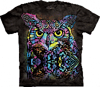 T-Shirt Mountain Artwear Russo Owl XL - thumbnail