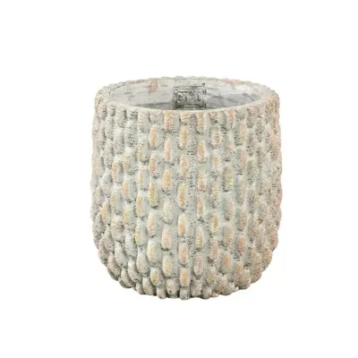 PTMD Bloempot Denise Cream Ø18cm PTMD Bloempot Denise Cream Ø18cm