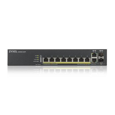 Zyxel GS1920-8HPV2 Managed Gigabit Ethernet (10/100/1000) Zwart Power over Ethernet (PoE)