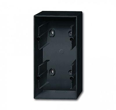 Busch-Jaeger 2CKA001799A0924 Opbouwbehuizing 2-voudig Diepzwart (RAL 9005), Mat, Zwart 1 stuk(s)
