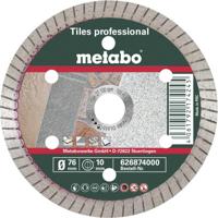Metabo TP Professional 626874000 Diamanten doorslijpschijf 76 mm 1 stuk(s) Tegels, Natuursteen, Keramiek - thumbnail