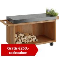 OFYR Mise en Place Table 135 PRO Corten - Ceramic Dark Grey - thumbnail