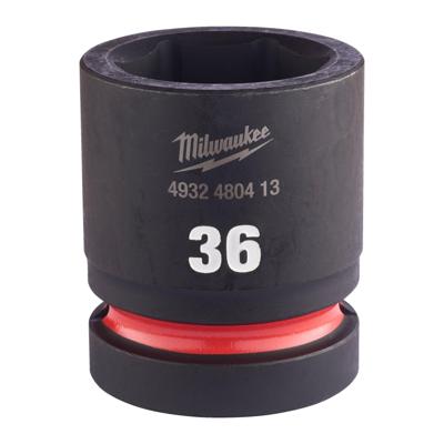 Milwaukee Accessoires shockwave krachtdop hex 1'' kort 36 mm | 1 stuk - 4932480413 Milwaukee Accessoires shockwave krachtdop hex 1'' kort 36 mm | 1 stuk - 4932480413