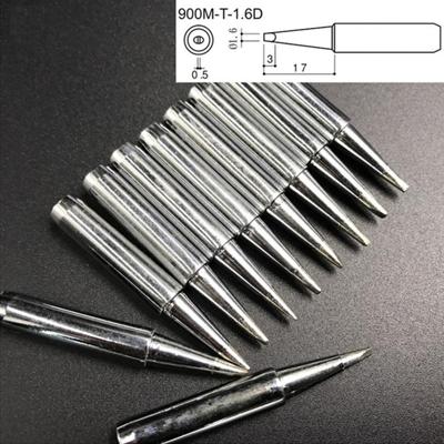 10 PC's 900M - T - 1.6 D midden D Type loodvrij elektrische soldeerbout Tips lassen