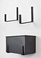 Urban Interiors Plantenbak 'Flora' 25 x 15cm, kleur Mat Zwart - thumbnail