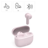 Hama Freedom Light II Bluetooth-hoofdtelefoon, TWS, oordopjes, spraakbediening, roze - thumbnail