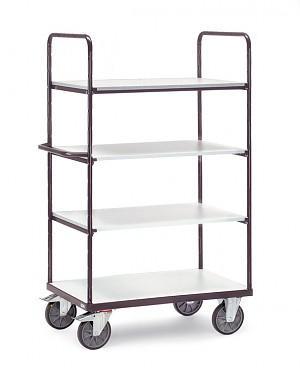 Fetra Hauptartikel 9302 Etagewagen ESD Staal Laadvermogen (max.): 400 kg Grijs Fetra Hauptartikel 9302 Etagewagen ESD Staal Laadvermogen (max.): 400 kg Grijs