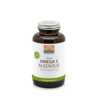 Vegan omega 3 algenolie DHA 150mg EPA 75mg