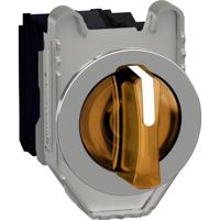 Schneider Electric XB4FK135M5 XB4FK135M5 Keuzeschakelaar Oranje 1 stuk(s) - thumbnail