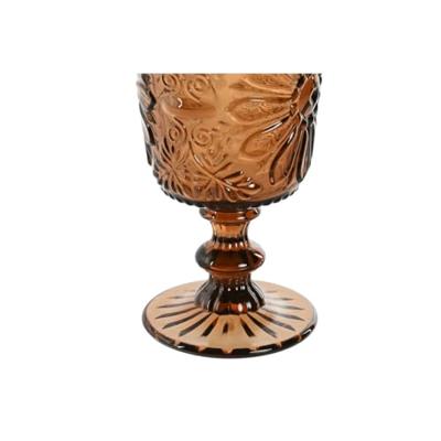 Set van bekers Home ESPRIT Kristal 8,5 x 8,5 x 16,3 cm (6 Stuks)