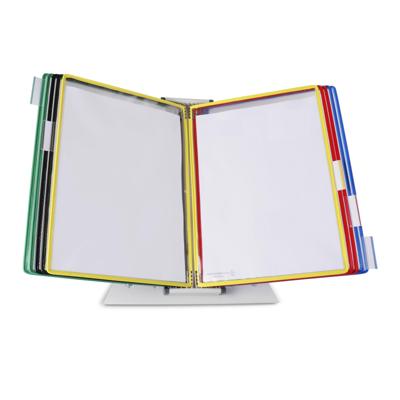 Zichtpanelensysteem bureau Tarifold metaal A4 met 10-tassen assorti Zichtpanelensysteem bureau Tarifold metaal A4 met 10-tassen assorti