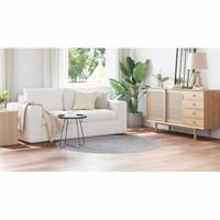 Antislip Shaggy Tapijt Grijs 160 x 160 cm PP - thumbnail